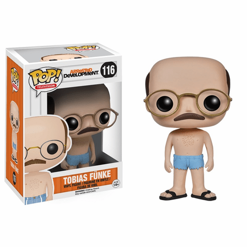 Funko Pop TV Vinyl 116 Arrested Development Tobias Funke Figure