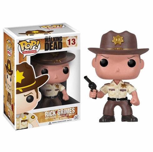 Funko Pop TV Vinyl 13 The Walking Dead Rick Grimes Figure