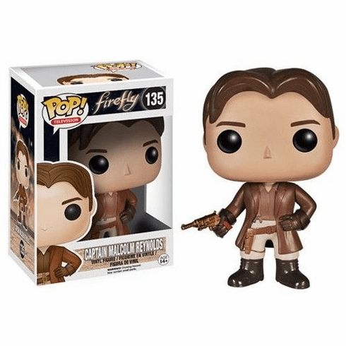 Funko Pop TV Vinyl 135 Firefly Captain Malcolm Reynolds Figure