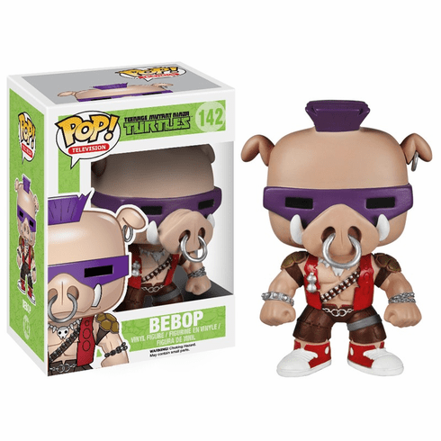 Funko Pop TV Vinyl 142 Teenage Mutant Ninja Turtles Bebop Figure