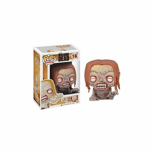 Funko Pop TV Vinyl 16 The Walking Dead Bicycle Girl Figure
