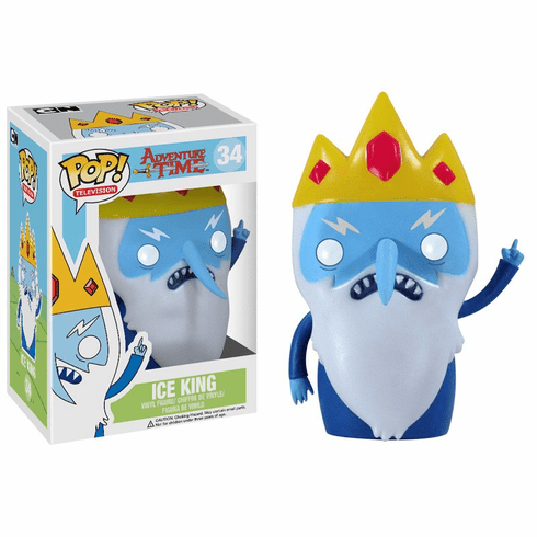Funko Pop TV Vinyl 34 Adventure Time Ice King Figure