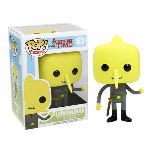 Funko Pop TV Vinyl 53 Adventure Time Lemongrab Figure