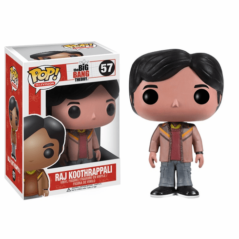 Funko Pop TV Vinyl 57 The Big Bang Theory Raj Koothrappali Figure