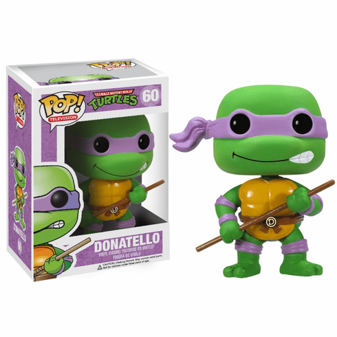 Funko Pop TV Vinyl 60 Teenage Mutant Ninja Turtles Donatello Figure
