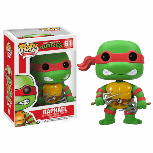 Funko Pop TV Vinyl 61 Teenage Mutant Ninja Turtles Raphael Figure