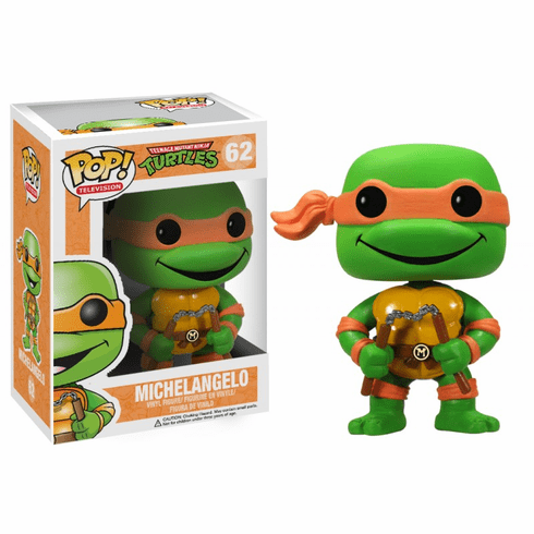 Funko Pop TV Vinyl 62 Teenage Mutant Ninja Turtles Michelangelo Figure