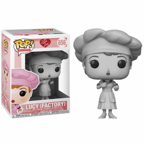 Funko Pop TV Vinyl 656 I Love Lucy Black and White Factory Lucy Figure