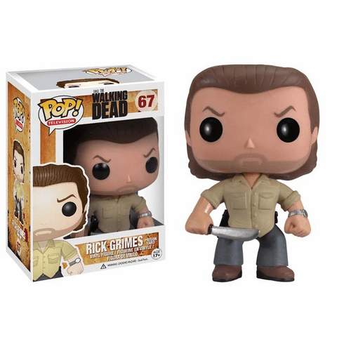 Funko Pop TV Vinyl 67 The Walking Dead Rick Grimes Figure