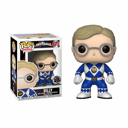 Funko Pop TV Vinyl 673 Mighty Morphin Power Rangers Billy Figure