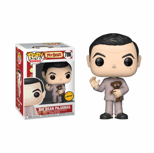 Funko Pop TV Vinyl 786 Mr. Bean Pajamas Variant Figure
