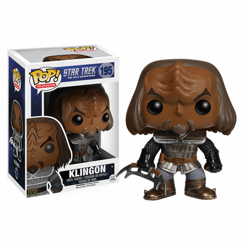 Funko Pop TV Vinyl Star Trek The Next Generation Klingon Figure