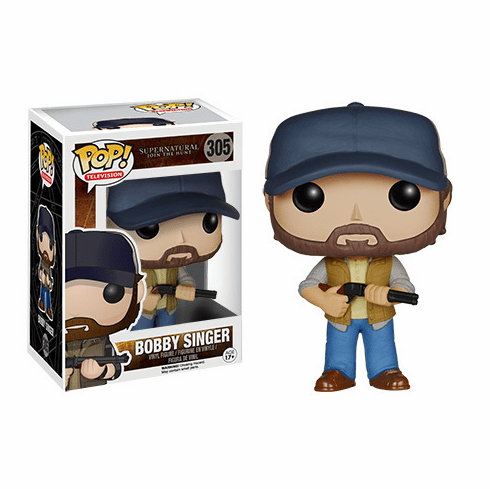 Funko Pop TV Vinyl Supernatural Bobby Singer Figure