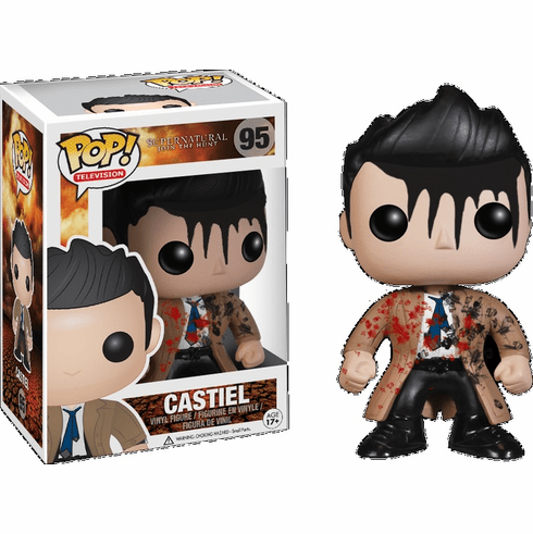 Funko Pop TV Vinyl Supernatural Castiel Figure
