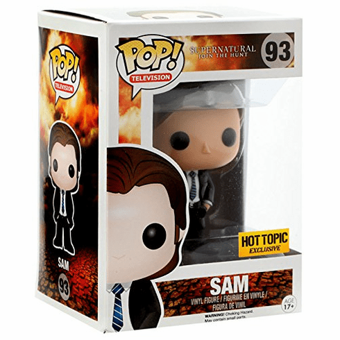 Funko Pop TV Vinyl Supernatural Sam in FBI Suit Variant Figure
