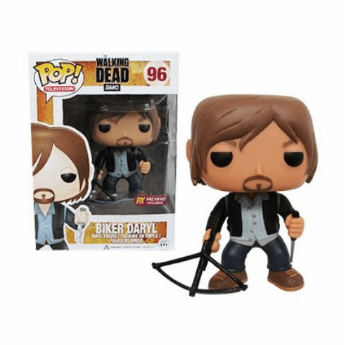 Funko Pop TV Vinyl Walking Dead Biker Daryl Figure