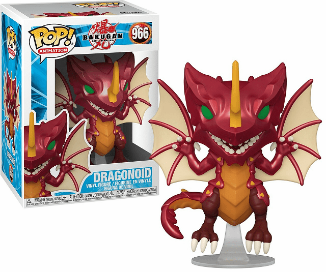 Funko Pop Vinyl Animation Bakugan Dragonoid Figure