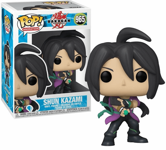 Funko Pop Vinyl Animation Bakugan Shun Kazami Figure
