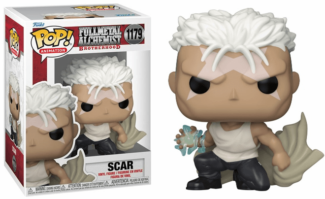 Funko Pop Vinyl Animation Fullmetal Alchemist Brotherhood Scar Figure