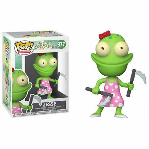 Funko Pop Vinyl Animation Solar Opposites Jesse Figure