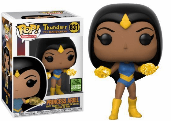 Funko Pop Vinyl Animation Thundarr The Barbarian Princess Ariel Figure