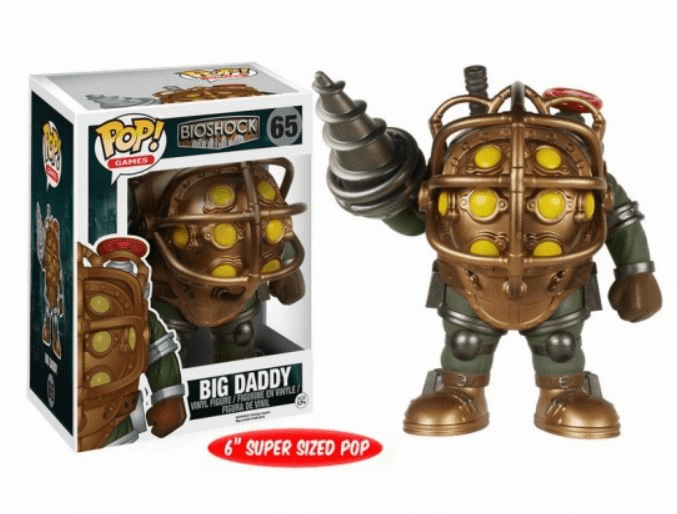 Funko Pop Vinyl Bioshock Big Daddy Figure