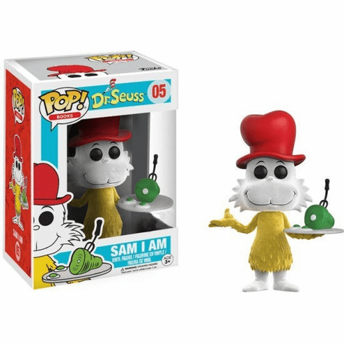 Funko Pop Vinyl Books 05 Dr. Seuss Sam I Am Figure