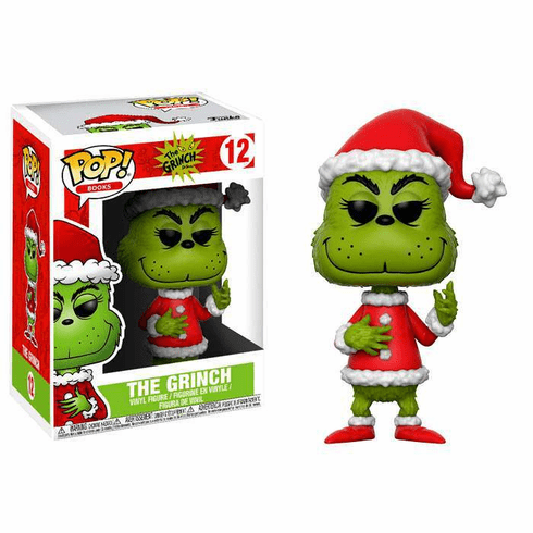 Funko Pop Vinyl Books 12 Dr. Seuss The Grinch Figure