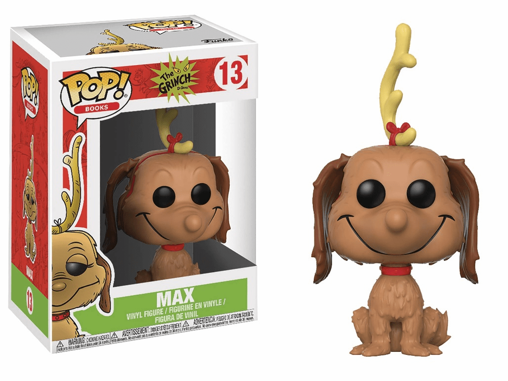Funko Pop Vinyl Books 13 Dr. Seuss The Grinch Max Figure