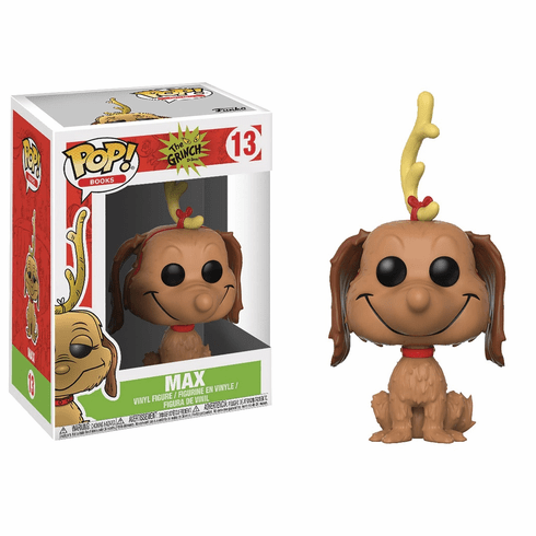 Funko Pop Vinyl Books 13 Dr. Seuss The Grinch Max Figure