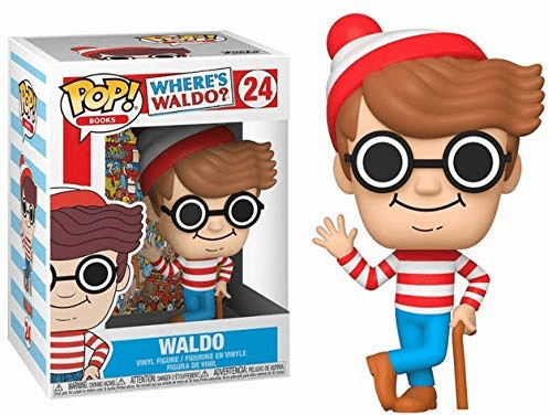 Funko Pop Vinyl Books 24 Where's Waldo? Waldo Figure