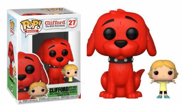 Funko Pop Vinyl Books 27 Clifford with Emily Elizabeth Figure