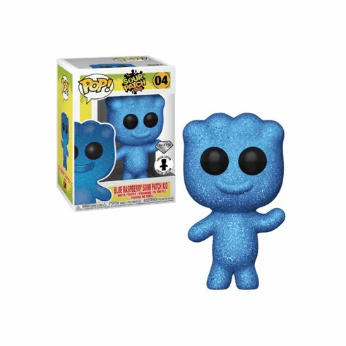 Funko Pop Vinyl Candy 04 Sour Patch Kid Blue Raspberry Diamond Glitter Figure