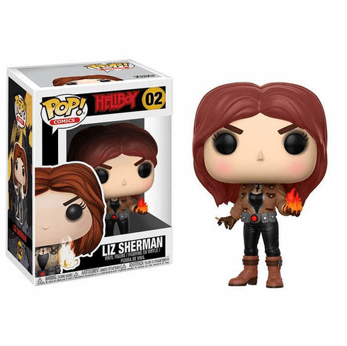 Funko Pop Vinyl Comics 02 Hellboy Liz Sherman Figure