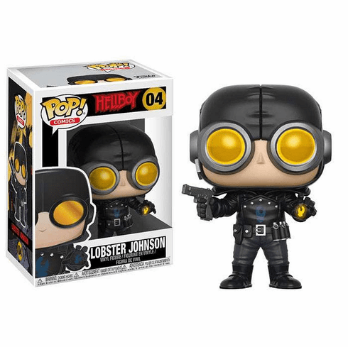 Funko Pop Vinyl Comics 04 Hellboy Lobster Johnson Figure