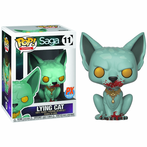 Funko Pop Vinyl Comics 11 Saga Lying Cat Bloody Figure