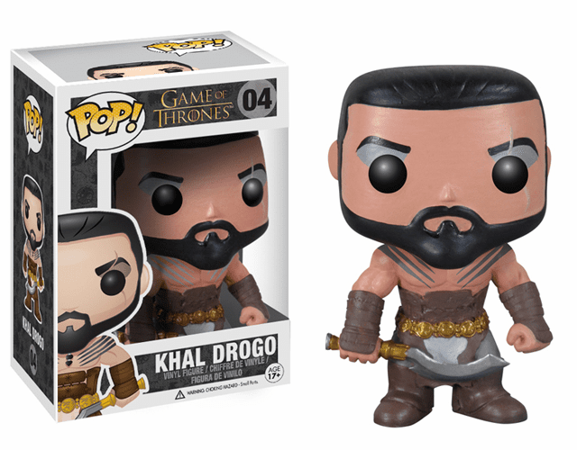 Funko Pop Vinyl Game of Thrones 04 Khal Drogo Figure