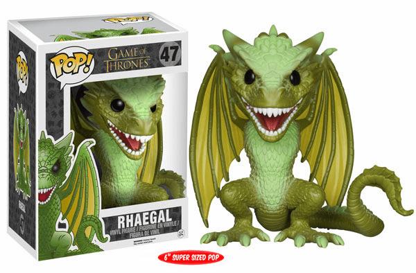 Funko Pop Vinyl Game of Thrones 47 Rhaegal Figure