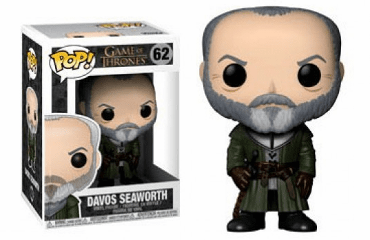 Funko Pop Vinyl Game of Thrones 62 Davos Seaworth Figure