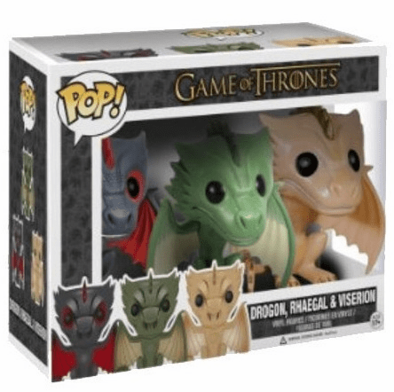Funko Pop Vinyl Game of Thrones Dragons 3-Pack Figures