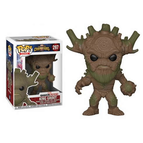 Funko Pop Vinyl Games Contest of Champions King Groot Figure