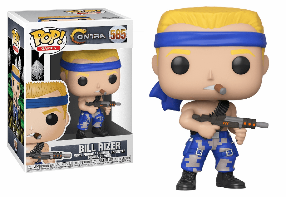 Funko Pop Vinyl Games Contra Bill Rizer Figure