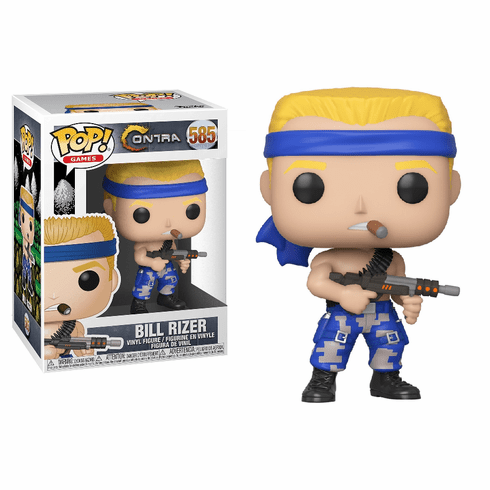 Funko Pop Vinyl Games Contra Bill Rizer Figure