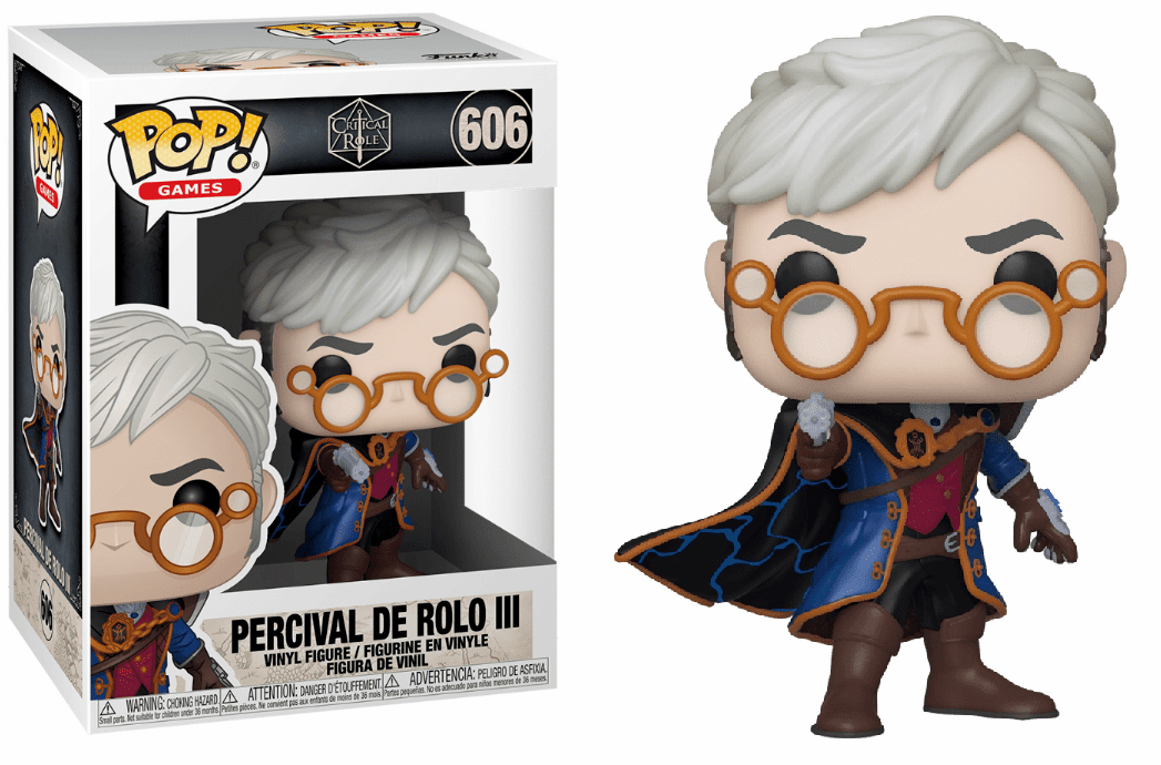 Funko Pop Vinyl Games Critical Role Percival de Rolo III Figure