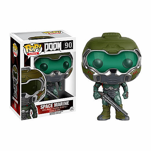 Funko Pop Vinyl Games Doom Space Marine Figure