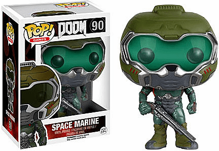 Funko Pop Vinyl Games Doom Space Marine Figure
