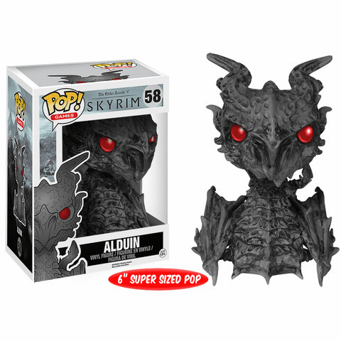 Funko Pop Vinyl Games Elder Scrolls V Skyrim Alduin Figure