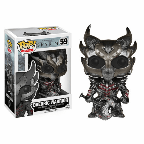 Funko Pop Vinyl Games Elder Scrolls V Skyrim Daedric Warrior Figure