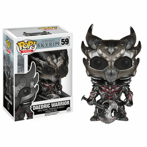 Funko Pop Vinyl Games Elder Scrolls V Skyrim Daedric Warrior Figure