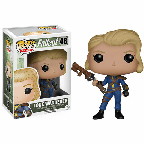 Funko Pop Vinyl Games Fallout Lone Wanderer Female Figure
